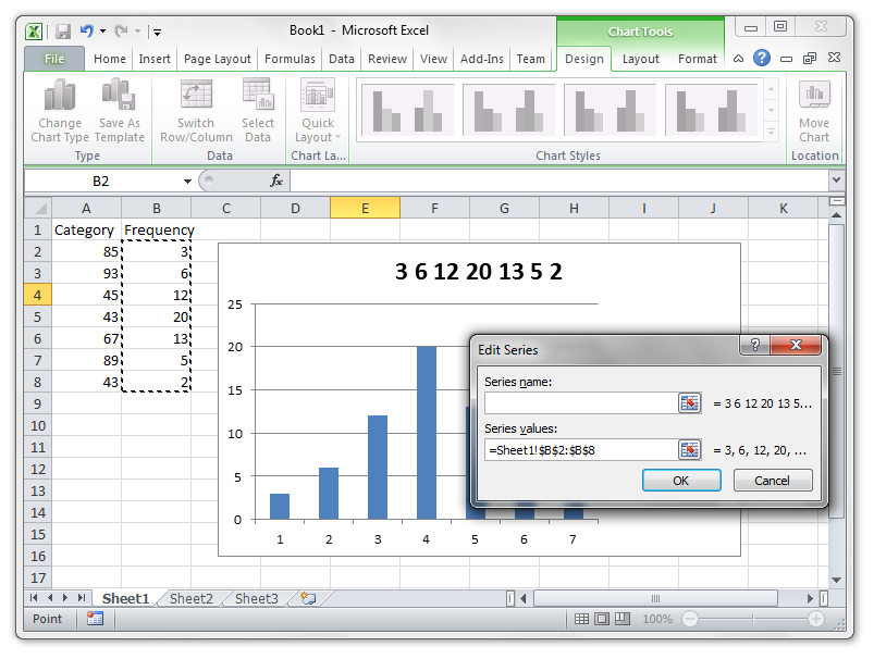 change the range of the x axis on newest excel for mac